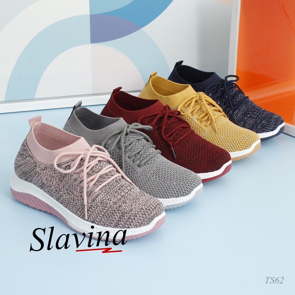  Sepatu  Sneakers Slavina S TS62 Shopee Indonesia