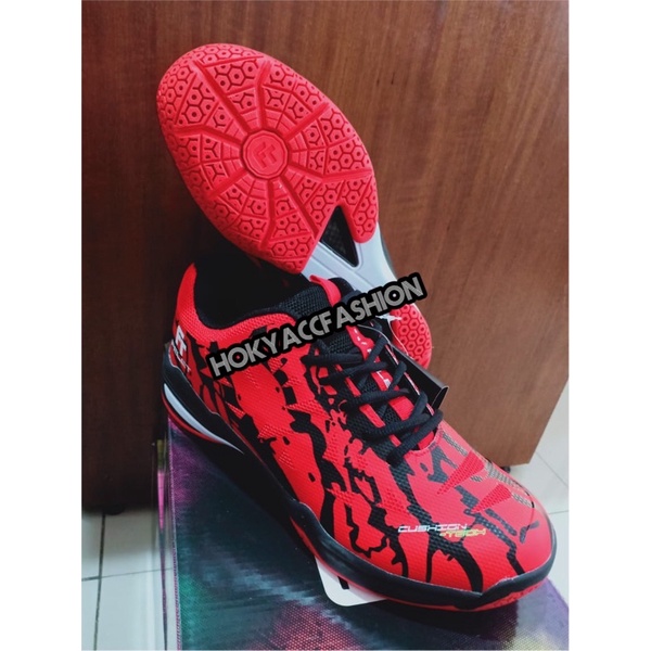 Sepatu Badminton bulutangkis Felet FT Boost 1.0 / Sepatu Felet Ranger Boost Red Original