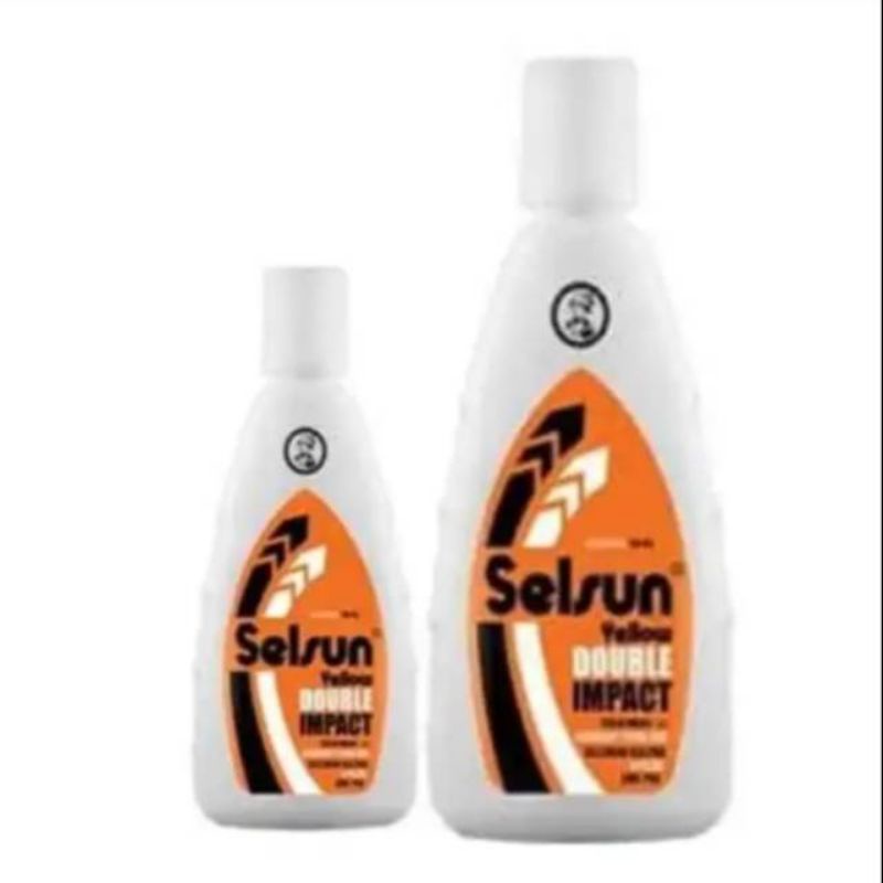 Shampoo Selsun Yellow Double Impact  100 ML yang ukuran besar