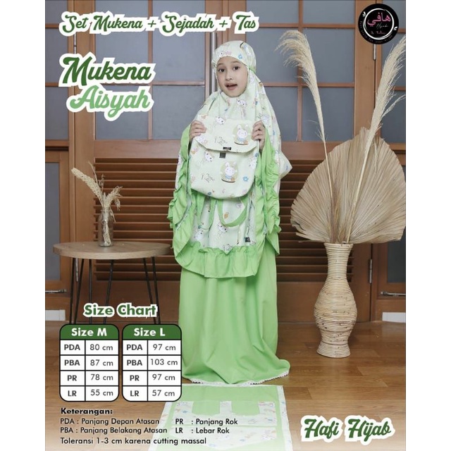 Mukena Anak Katun by Hafi Hijab 3-8thn