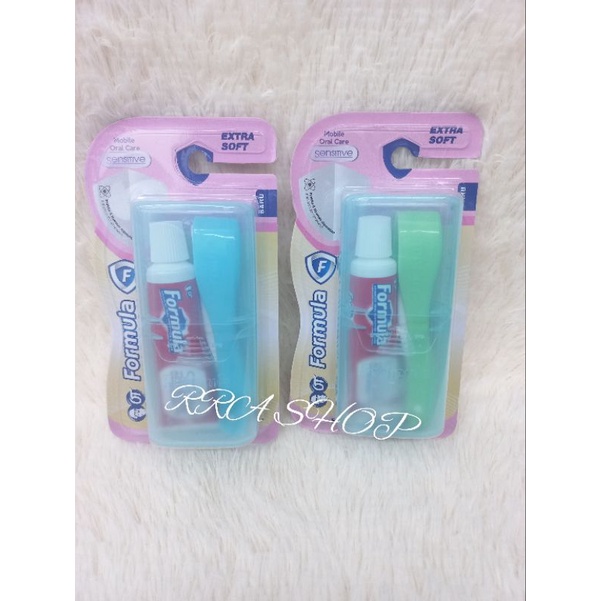 Formula mobile oral care sensitive/sikat gigi travel
