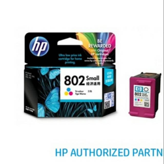 TINTA HP 802 COLOR ORIGINAL