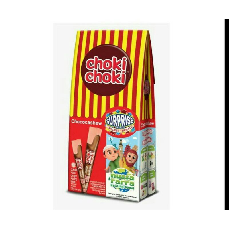 

choki choki Cokelat Pasta Chococashew Surprise 6x4g