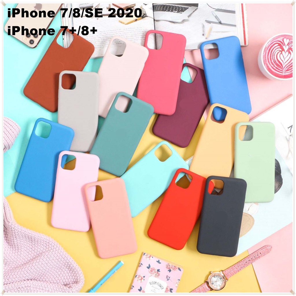 [FULL COVER] ORIGINAL apple silicon (2) iPhone 6 7 8 6+ 7+ 8+ SE X XS XR 11 12 Mini Pro Max