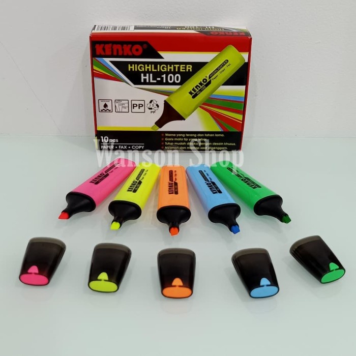 

TULIS-ALAT- HIGHLIGHTER / STABILO / SPIDOL HIGHLIGHTER ECERAN - HIJAU -ALAT-TULIS.