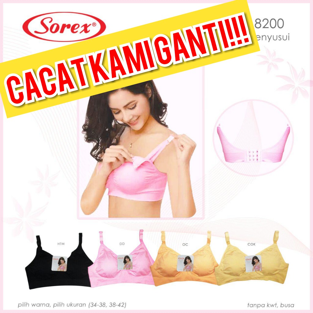 Ready BANDUNGBRA MENYUSUI SPORT BRA SOREX 8200 - BRA MENYUSUI SPORT BRA SOREX NURSHING BRA - BRA MENYUSUI SOREX Menyusui bra Olahraga Bra ibu menyusui