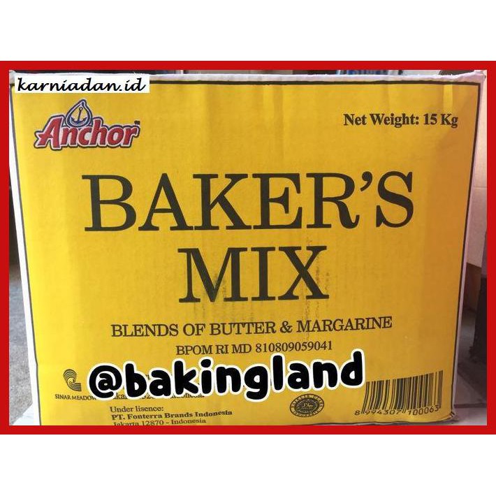 

Rettubagetnem- Bakers Mix Butter Blend Margarine 1Kg -Asli-Slii.