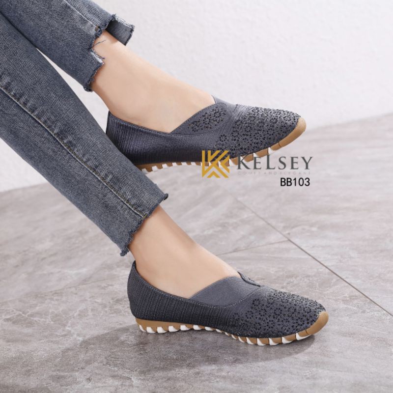 Kelsey  Sepatu Flat Shoes Wanita  BB103