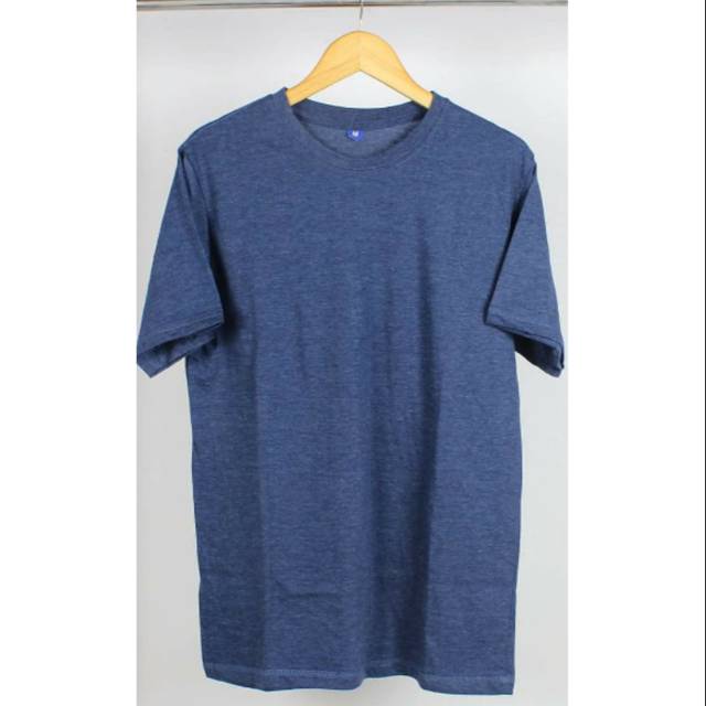 Kaos polos navy misty 30s