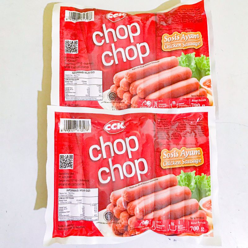 

chop chop sosis merah 700gr