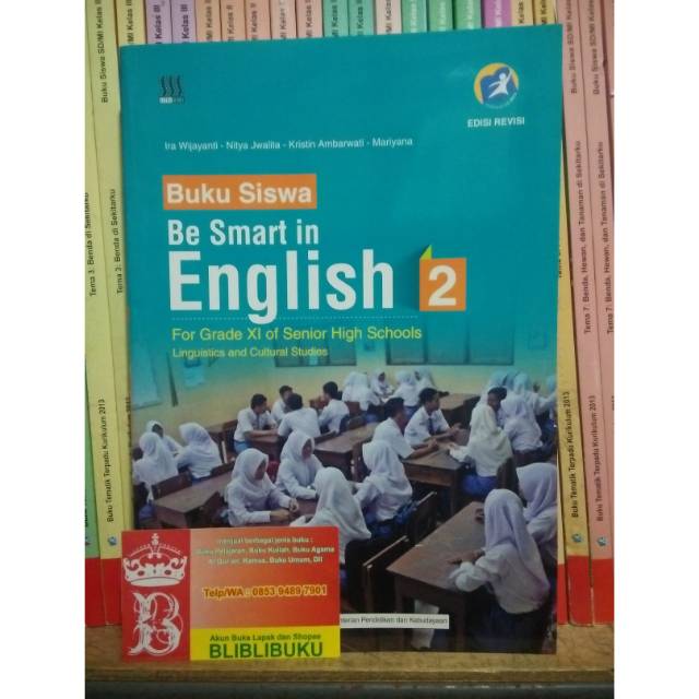 Buku Siswa Be Smart In English SMA Kelas XI K13 Edisi Revisi Jatra Graphics Tiga Serangkai