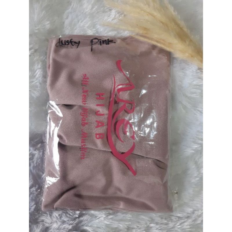 Hijab Instan AREY BERGO /jilbab bergo/ AREY BERGO LIST // BERGO FARAH-Dusty Pink