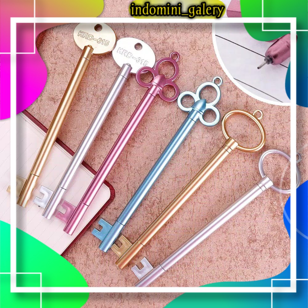 

PULPEN BENTUK KUNCI - PENA MOTIF KUNCI - BOLPEN LUCU