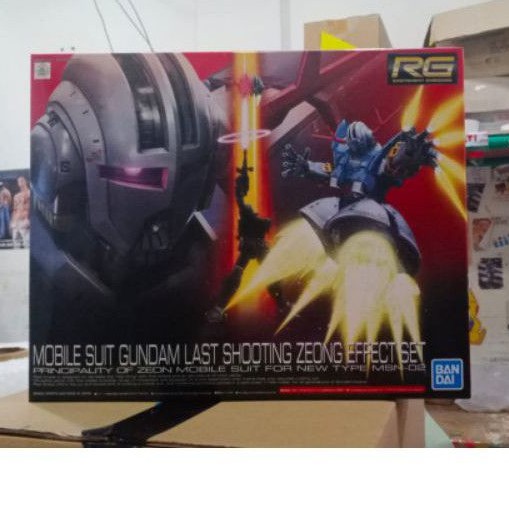 GUNDAM RG 1/144 MOBILE SUIT GUNDAM LAST SHOOTING ZEONG EFFECT SET 61027
