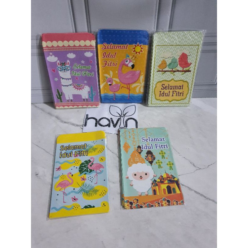 AMPLOP LEBARAN ukuran. M (7cm X 10cm)/ANGPAO IDUL FITRI uk. M-Animal