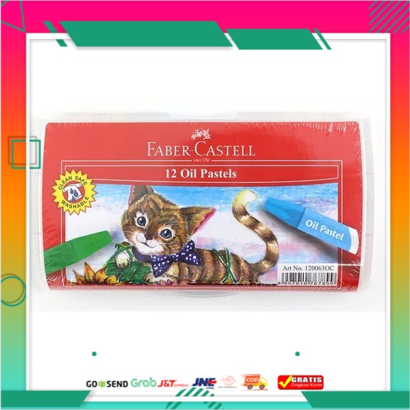 

F CASTELL HEXAGONAL OIL PASTEL ECO 120063OC(1P=12)
