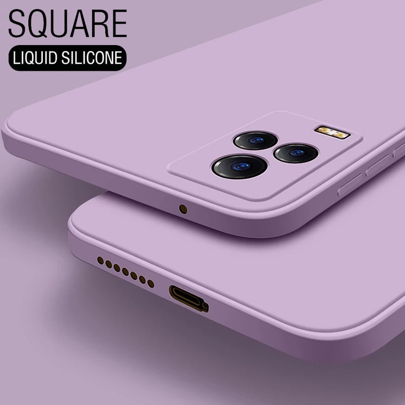 Soft Case Bahan Tpu Warna Permen Untuk VIVO V21 V21E V23E V20 SE Pro V19 4G 5G