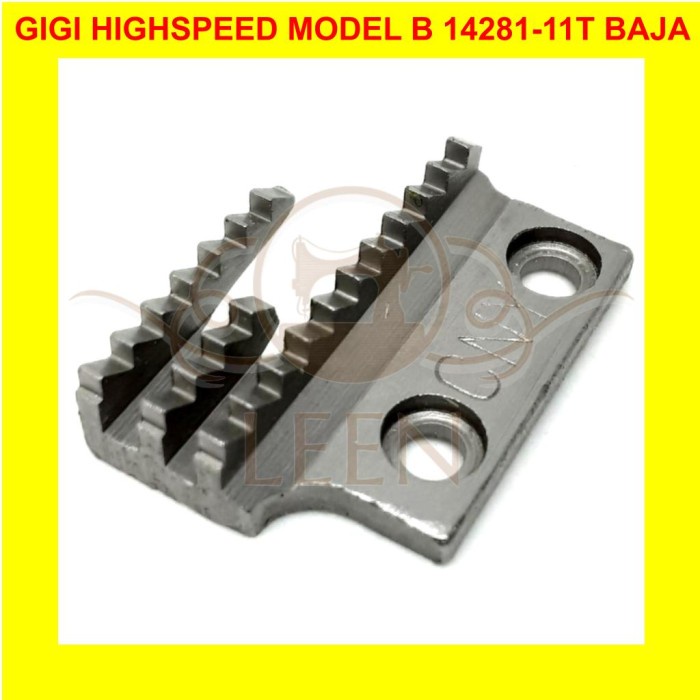 Gigi B Mesin Jahit High Speed 12481-11T CNY Baja Industri 3 Baris LEEN