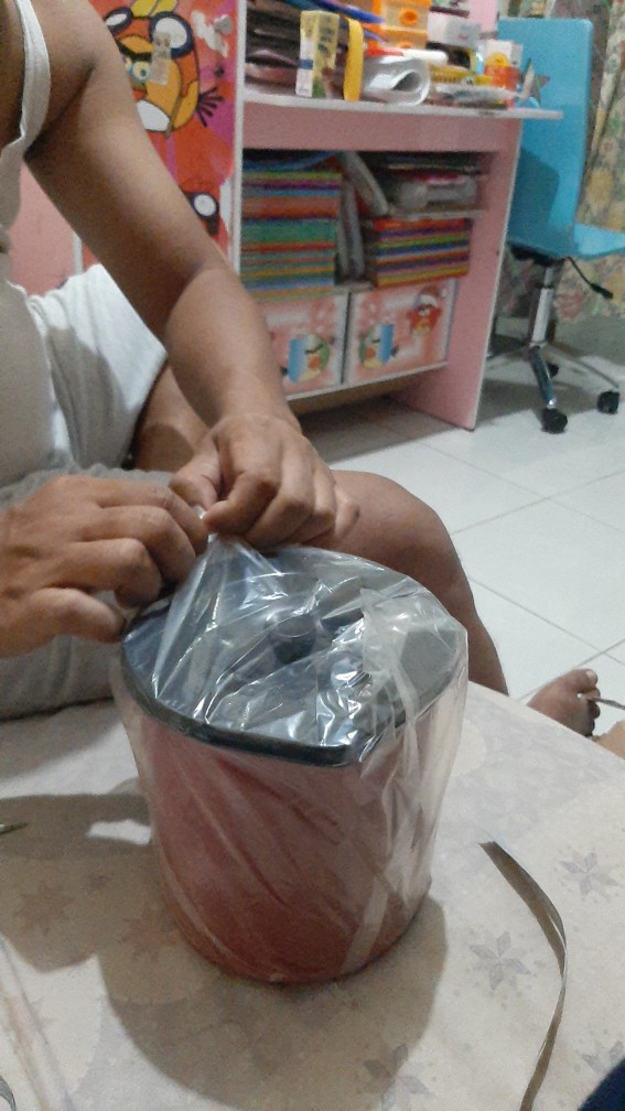 Kitchen Oilpot Maslon Maspion Wadah / Saringan Minyak Teflon Murah Bagus