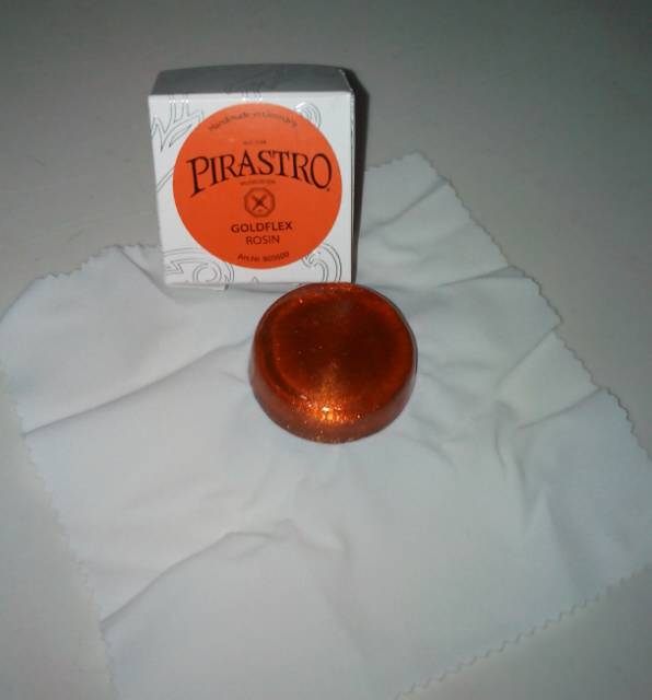 Rosin Pirastro Goldflex rosin untuk biola viola Rosin Goldflex violin asli