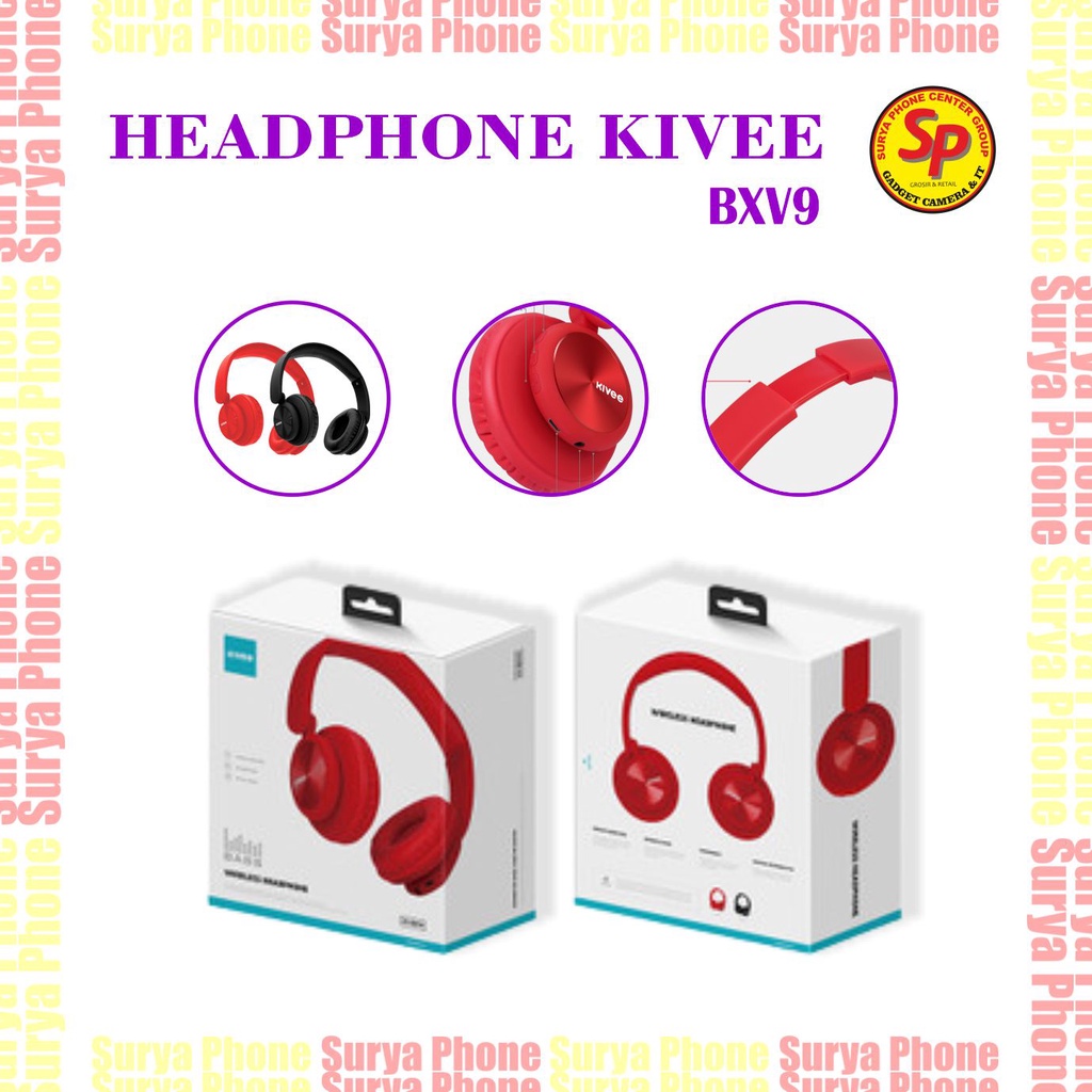 HEADPHONE KIVEE BXV9