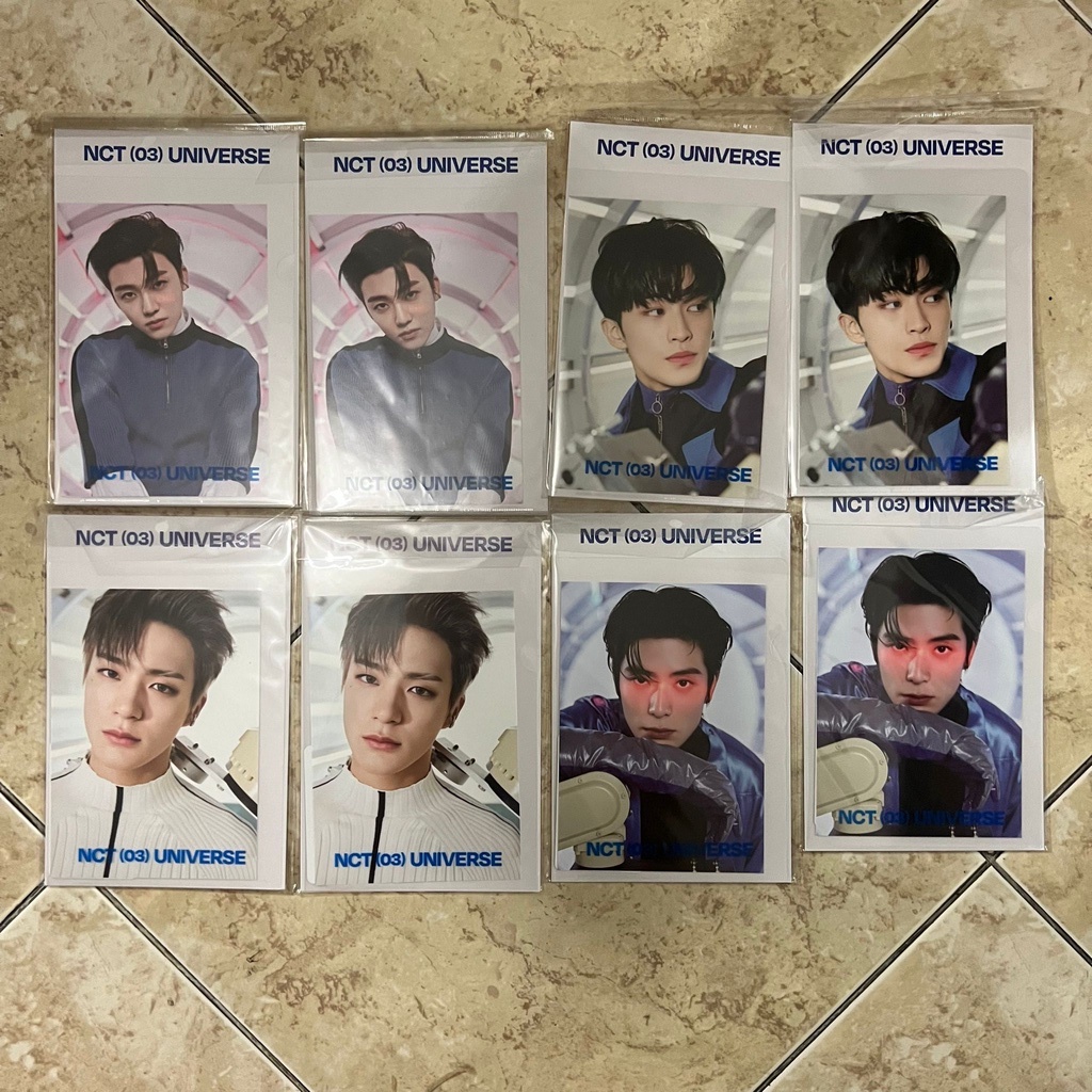 [READY STOCK] MD NCT 2021 UNIVERSE - POSTCARD + HOLOGRAM SET | JENO JAEMIN JAEHYUN MARK