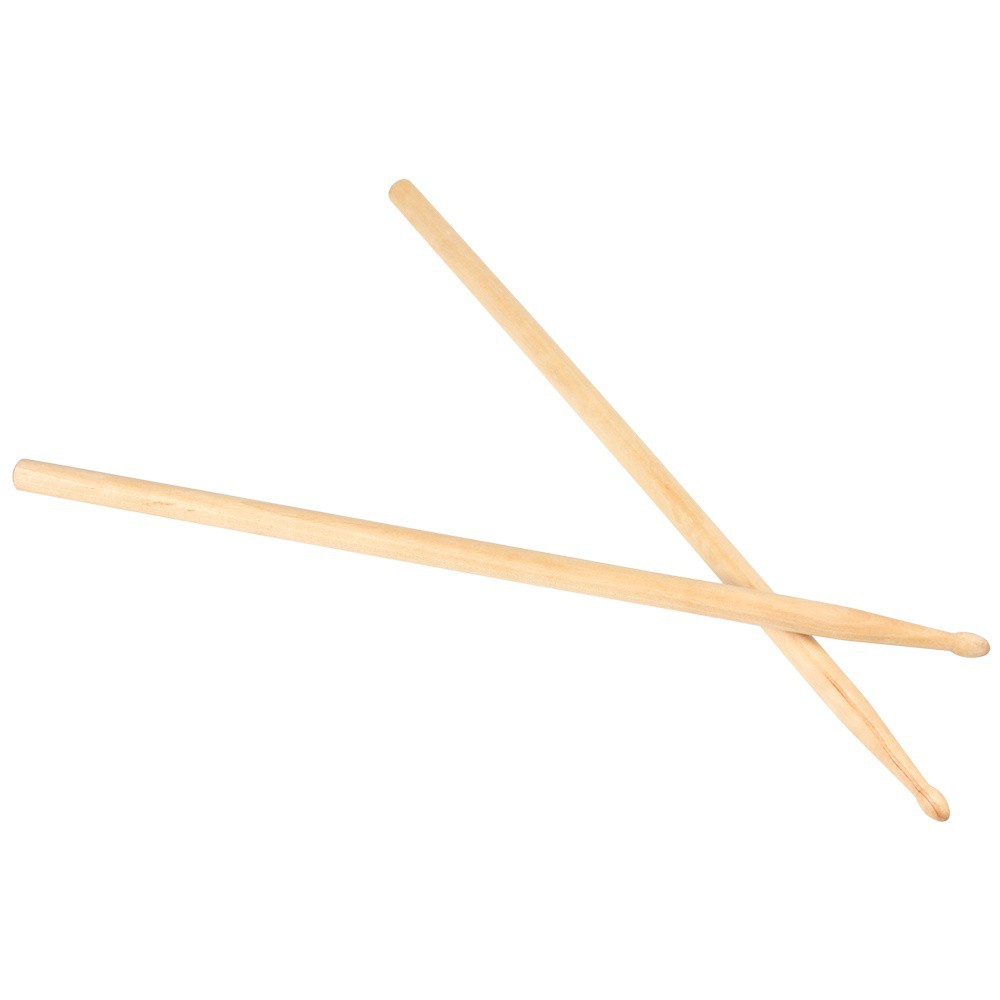 2pcs Stik Drum 5A Bahan Kayu Maple