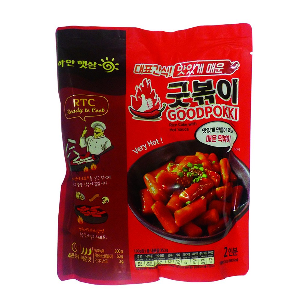 

GOODPOKKI TOPOKKI HOT POUCH 353 GR 8802802600639