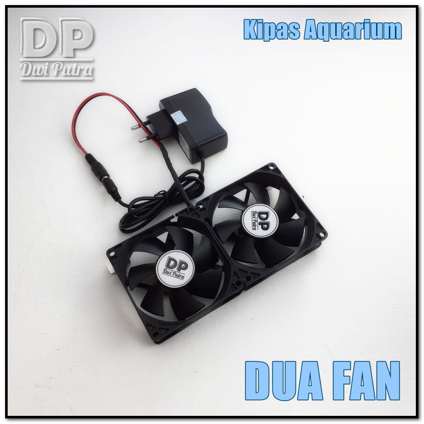 KIPAS AQUARIUM ( 8 CM ) BLACK FULLSET // HIGHSPEED RPM //AQUASCAPE PENDINGIN COOLING COOLER FAN