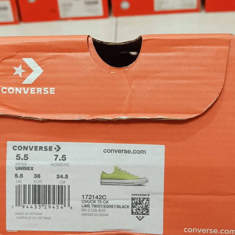 Converse Chuck 70 OX Lime Twist 172142C Original