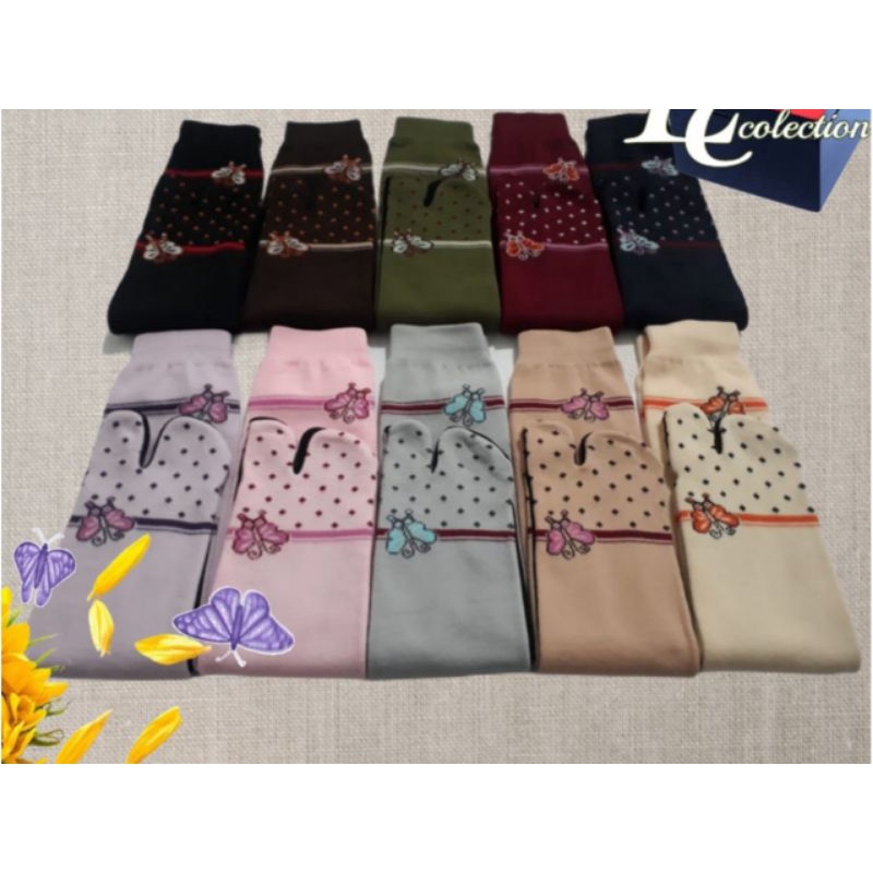 Kaos Kaki Muslimah Motif Syar'i