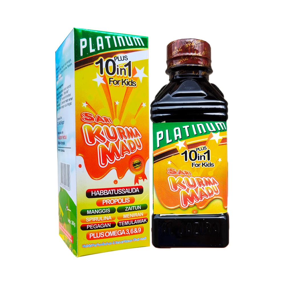 

Sari Kurma Madu plus 10 in 1 Untuk Anak / Kids Platinum Al Jazira