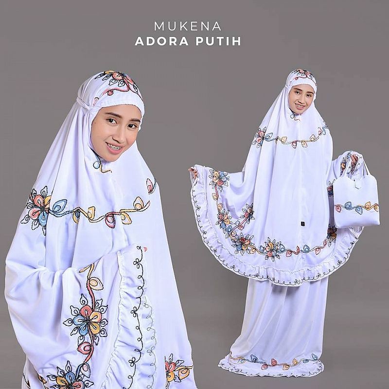 Mukena Dewasa Baby Silk Adora