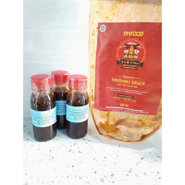 Paket Hemat Bahan Takoyaki Halal tepung premix takoyaki katsuobushi saus okonomiyaki