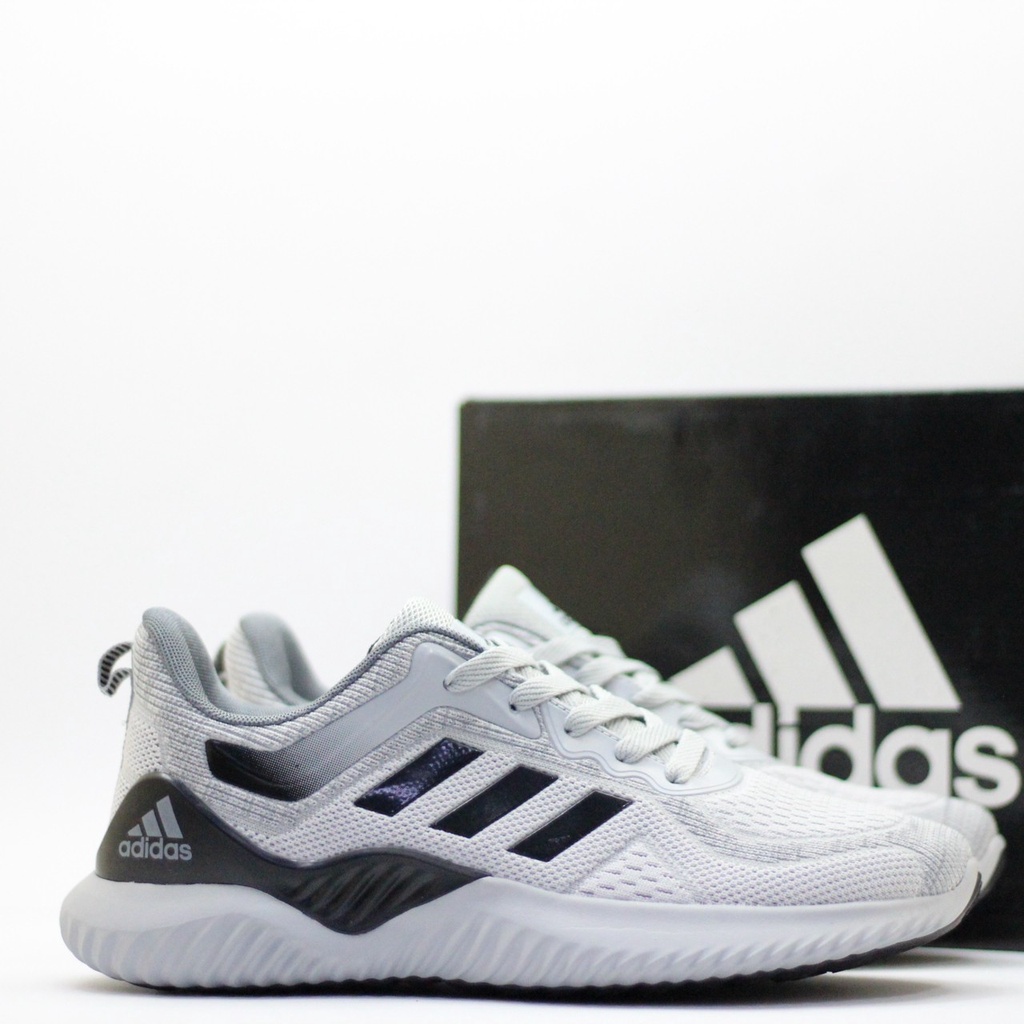 SEPATU ADIDAS ALPHABOUNCE SPORT SIZE 39-44 AD051 IMPORT PREMIUM MADE IN VIETNAM-ABU TERANG