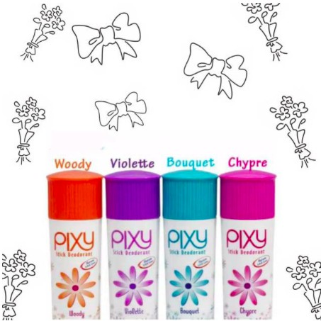 Pixy Stick Deodorant | Bouquet Chypre Violette Woody deo deodoran