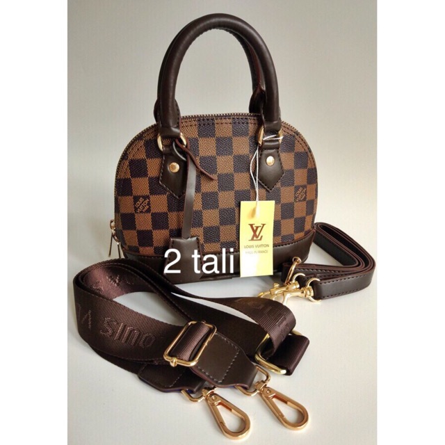 ALMA 27cm DAMIER MONO ADA GEMBOK + KUNCI