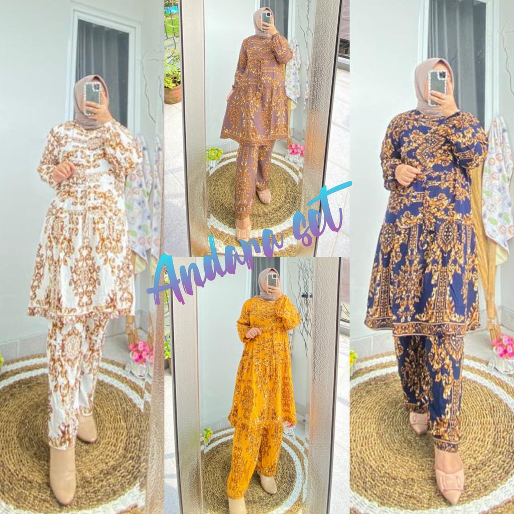 Andara setelan - Setelan Import - Setelan Andara - Setelan - Setelan Muslim