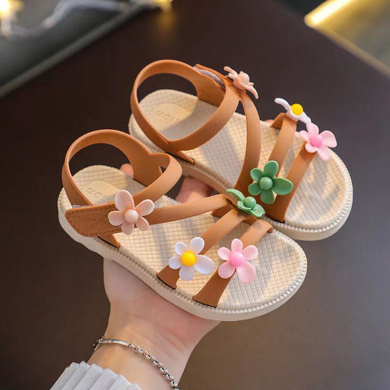 gos FLORENCY CUTE 638+1 Sandal Anak Perempuan Bahan Karet Model Lucu 3-8 Tahun Import