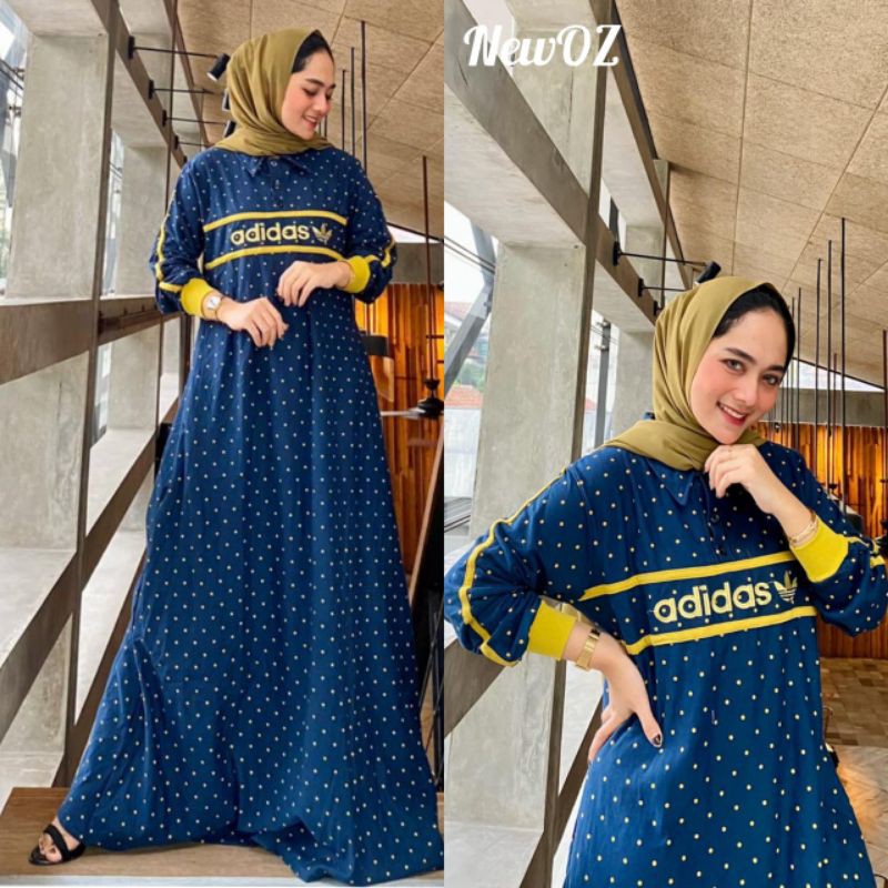 Gamis Maxy polka ORI New OZ