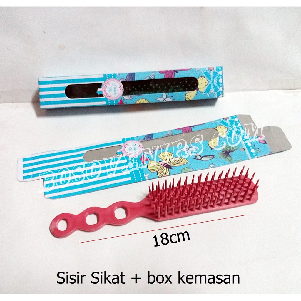 

Terlaris Souvenir Sisir Sikat Paper Box Kemasan Grosir