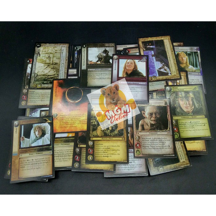 Kartu bermain The Lord of the Rings Trading Card Game Lord of the Ring