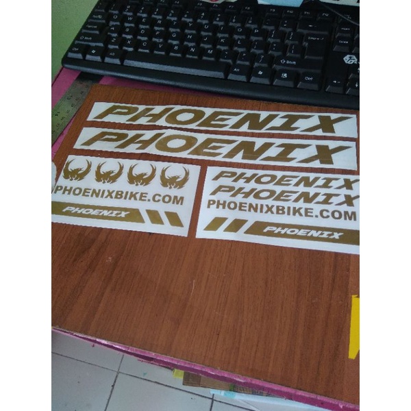 Sticker Sepeda Phoenix/ Stiker Phienix Murah