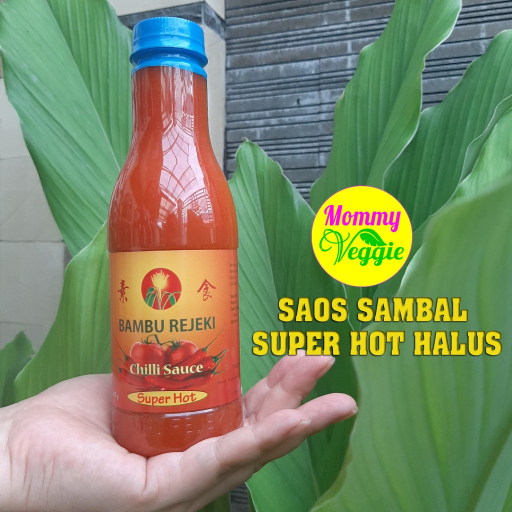 

SAUS SAMBAL VEGETARIAN BAMBU REZEKI SUPER HOT HALUS