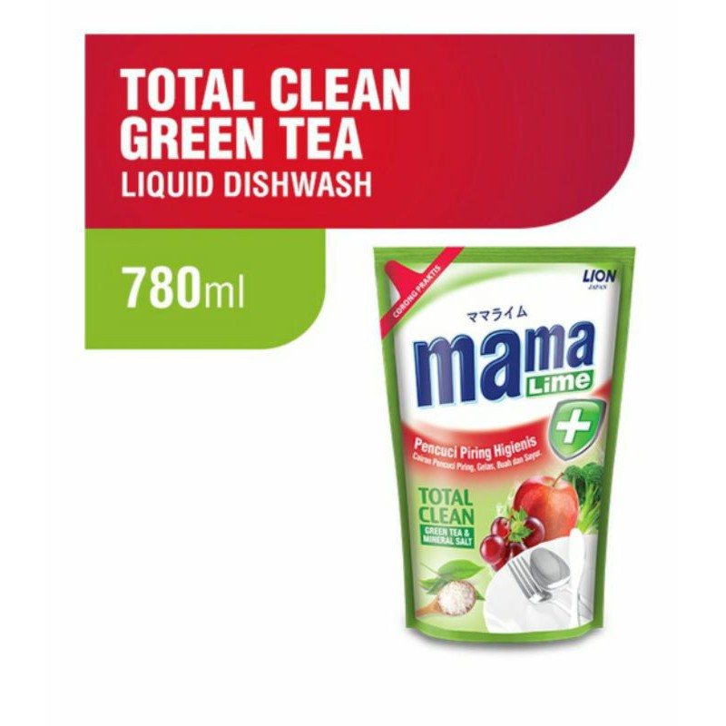 MAMA LIME  GREEN TEA & SALT 800 ml
