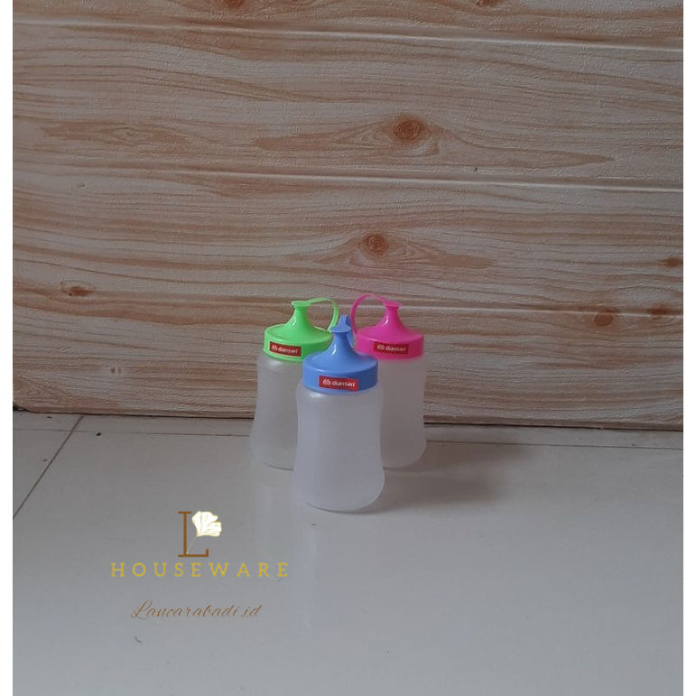 Botol Saos Plastik / Botol Sambal Plastik / Botol Kecap Plastik Uk 325 ML