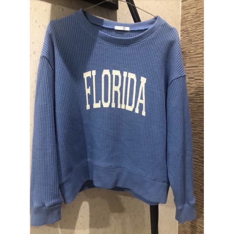 Sweater Crewneck Sweatshirt Bahan Waffle Uniqlo Look alike