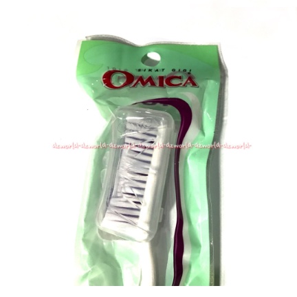 Sikat Gigi Omica Panjang Besar Sikat Gigi Omica 400 Sikat Ganda Lembut Tooth Brush Omeca