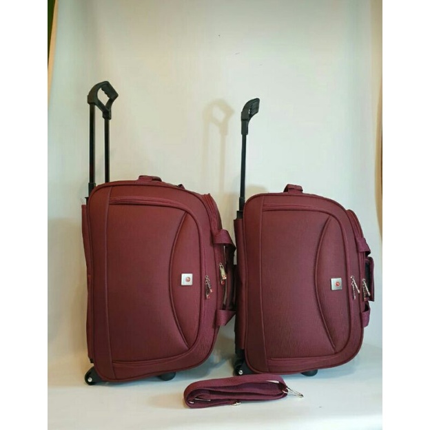 TAS PAKAIAN TROLI SET UKURAN 18&amp;20 INCHI POLO ORIGINAL TERMURAH