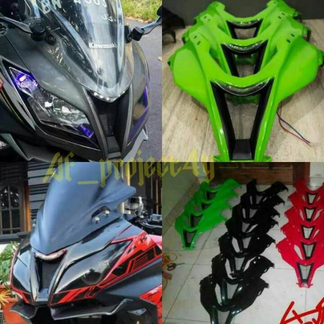 Frame/topeng model kawasaki Z10 pnp ninja 250/300 fi